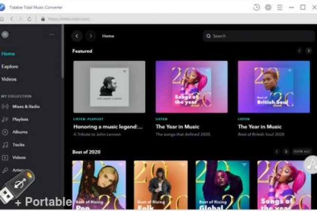 Tidabie Tidal Music Converter v1.5.3 + Portable