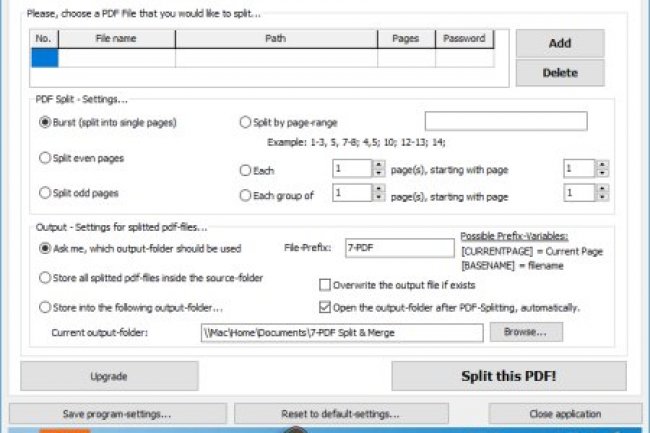 7-PDF Split and Merge Pro 5.0.0.164 + Portable