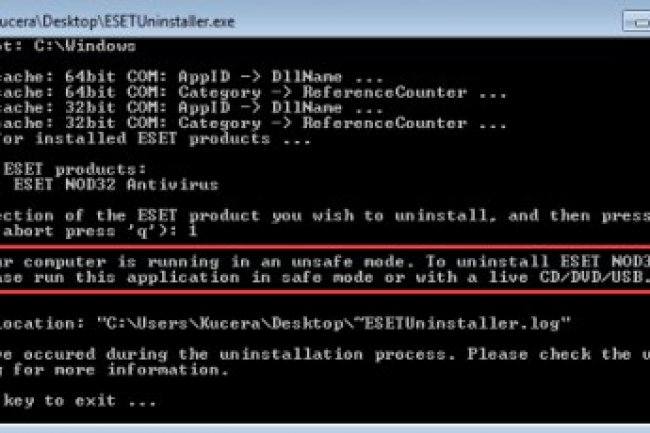 ESET Uninstaller 9.0.3.0