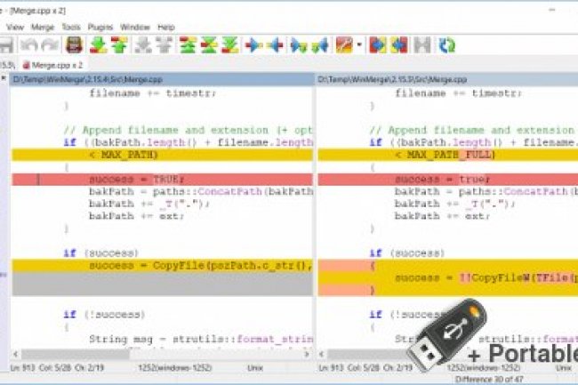 WinMerge v2.16.52 + Portable
