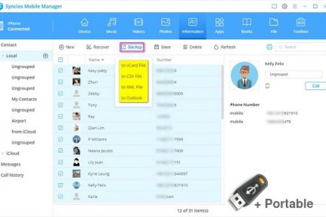 Syncios Mobile Manager 7.0.7 + Portable