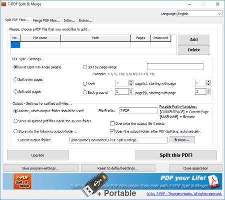 7-PDF Split and Merge Pro 5.0.0.164 + Portable