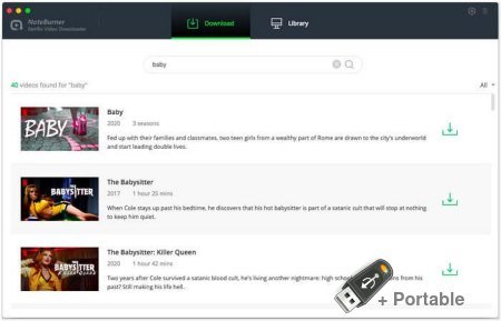 NoteBurner Netflix Video Downloader 1.1.1 + Portable