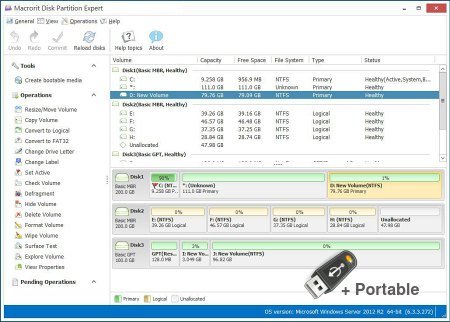 Macrorit Partition Expert v7.3.0 Unlimited Edition + Portable + WinPE ISO