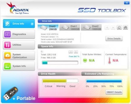 ADATA SSD ToolBox v5.2.8 + Portable