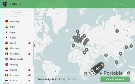 TomVPN v2.5.0 + Portable