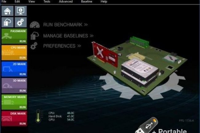 PassMark PerformanceTest v10.2.1002 + Portable