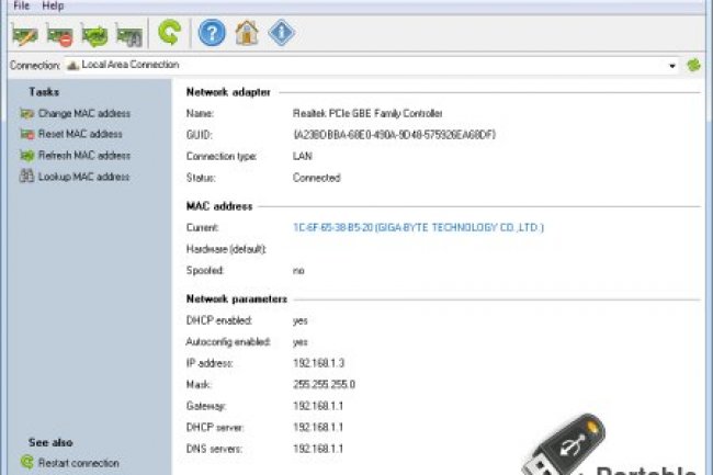 Change MAC Address v22.08 + Portable