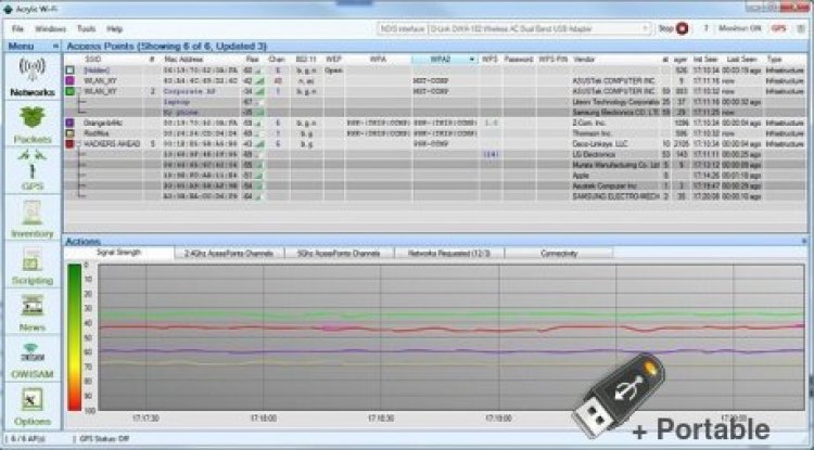 Acrylic Wi-Fi Analyzer Home 4.5.8158.18226 + Portable