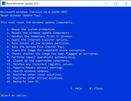 Reset Windows Update Tool v11.1.0