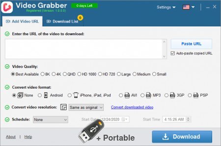 Auslogics Video Grabber 1.0.0.1 + Portable