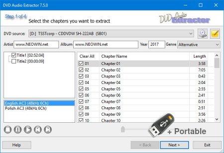 DVD Audio Extractor v8.6.0 + Portable