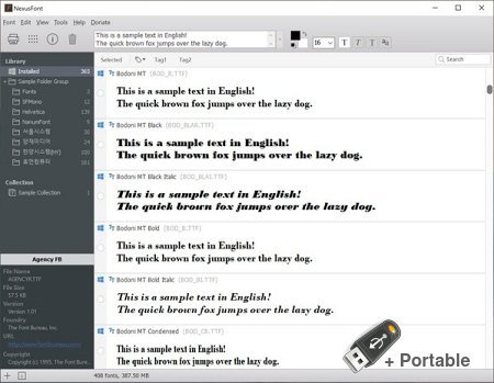 NexusFont v2.7.1 + Portable