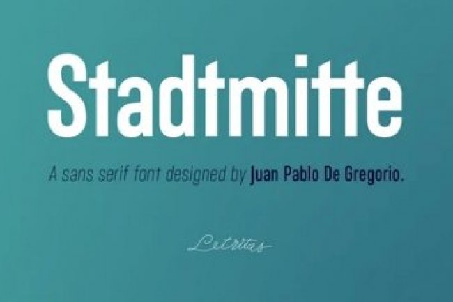 Stadtmitte Font Family