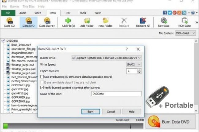 NCH Express Burn Plus 10.20 + Portable
