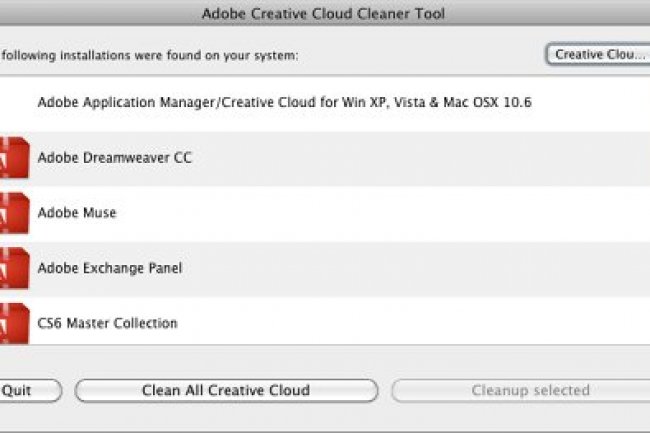 Adobe Creative Cloud Cleaner Tool v4.3.0.1065
