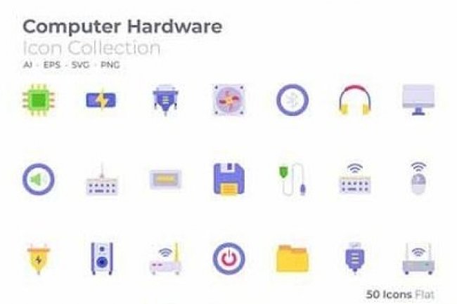 Computer Hardware Icons