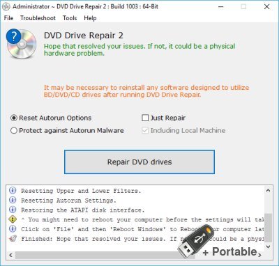 DVD Drive Repair 8.2.3.1288 + Portable