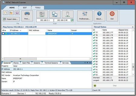 MiTeC Network Scanner 5.6.0