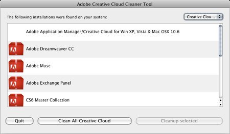Adobe Creative Cloud Cleaner Tool v4.3.0.253