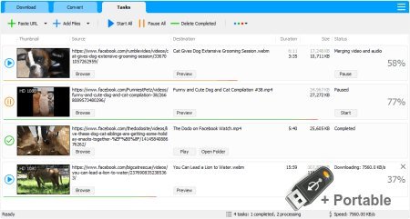 Social (ex. Facebook) Video Downloader v6.7.8 + Portable