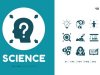 30 Icons Science Solid Style