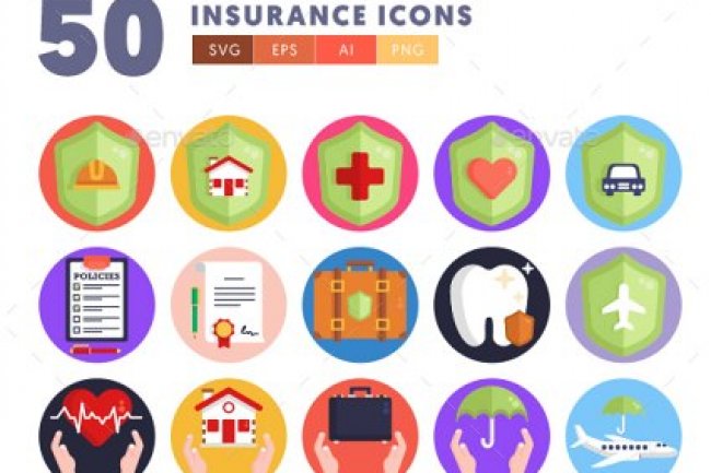 50 Insurance Icons