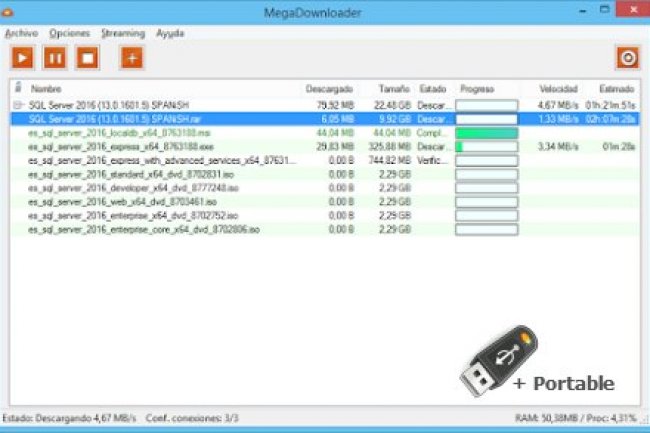 MegaDownloader v1.8 + Portable
