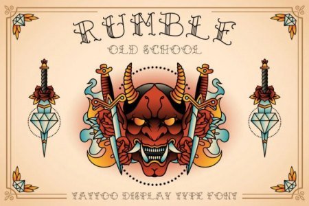 Rumble Old School Font