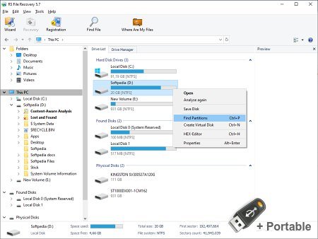 RS File Recovery 5.8 + Portable