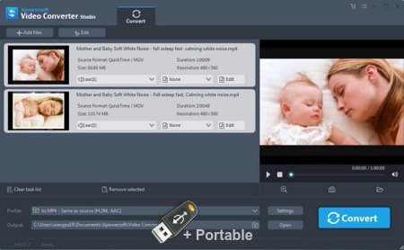 Apowersoft Video Converter Studio v4.8.6.5 + Portable