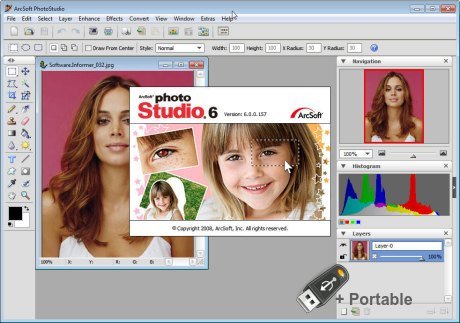 ArcSoft PhotoStudio 6.0.5.182 + Portable