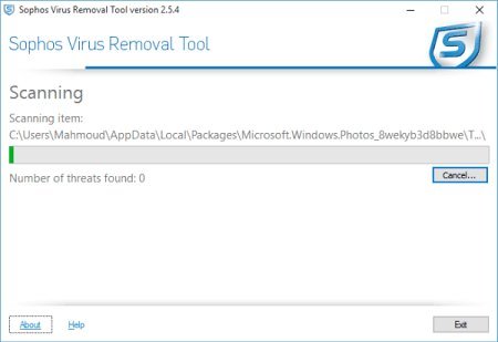 Sophos Virus Removal Tool 2.9.0