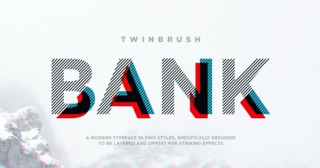 Bank Nue Display Font