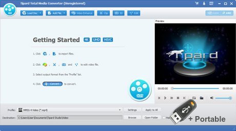 Tipard Total Media Converter 9.2.36 + Portable