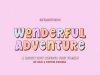 Wonderful Adventure Font Family