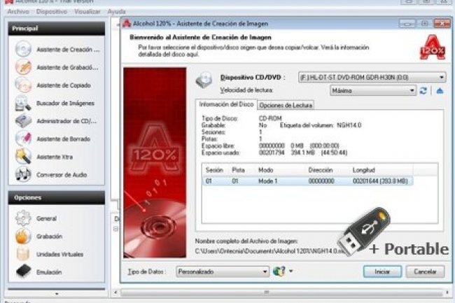 Alcohol 120% v2.1.1.1019 + Portable