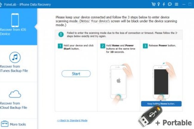 FoneLab iPhone Data Recovery 10.3.18 + Portable