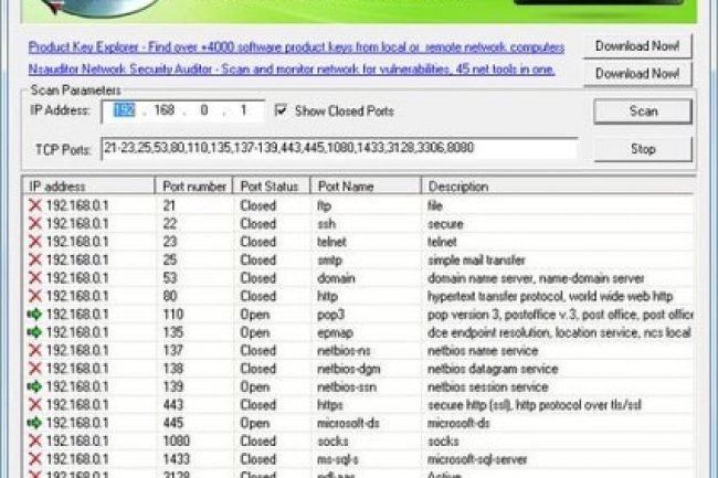 Free Port Scanner 3.6.4