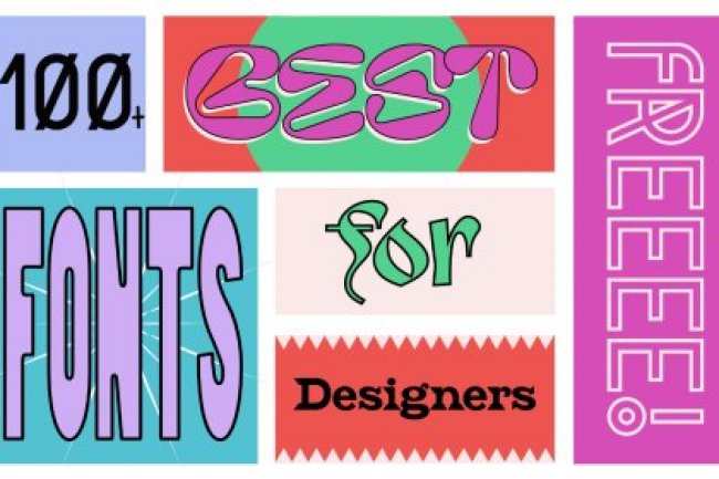 100+ Best Fonts Pack For Designers