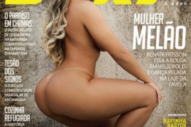 Sexy Renata Frisson Mulher Melão - Junho 2016