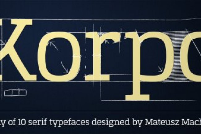 Korpo Serif Font Family