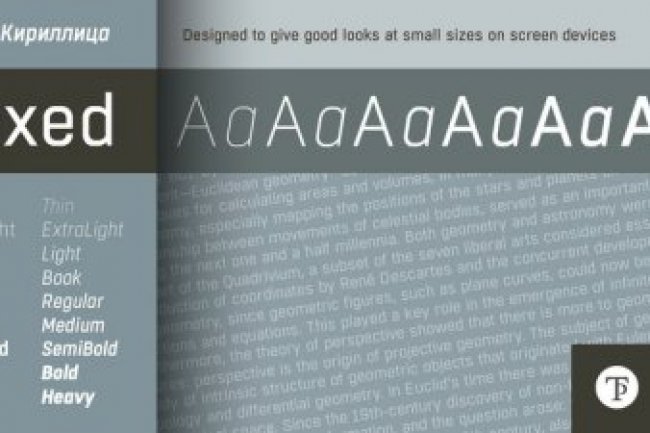 Boxed Font Family