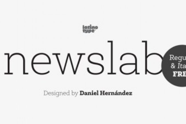 Newslab Font Family
