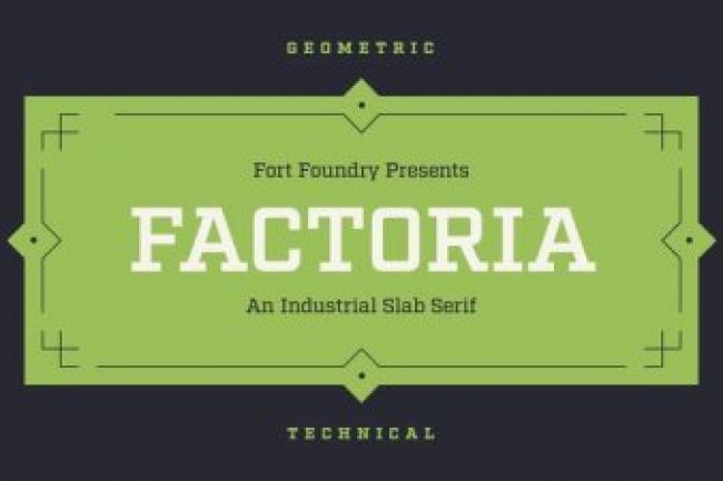 Factoria Font Family
