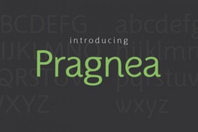 Pragnea Font Family