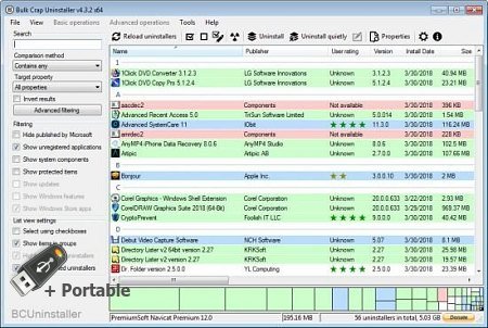 Bulk Crap Uninstaller v5.6 + Portable