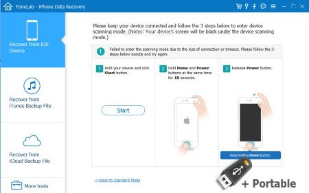 FoneLab iPhone Data Recovery 10.3.18 + Portable