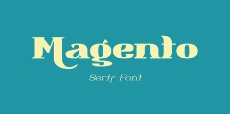 Magento Black Font