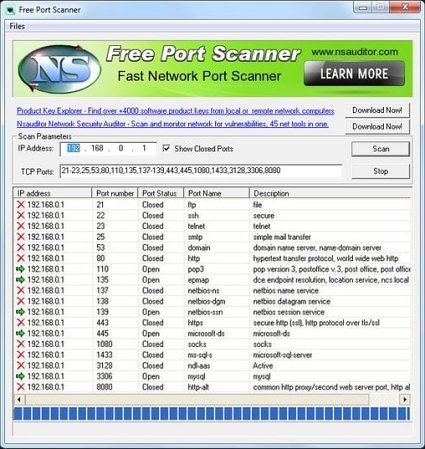 Free Port Scanner 3.6.4